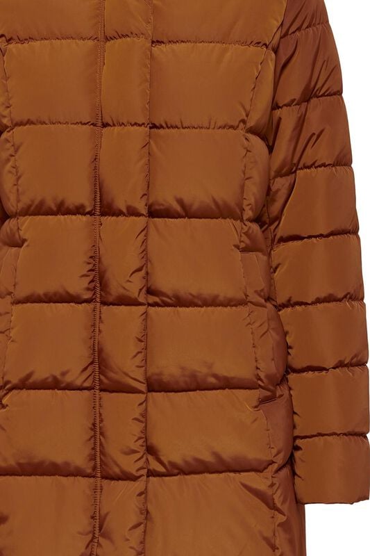 Gothicana By Emp "Lina Puffer Coat" Coats Brown By Only