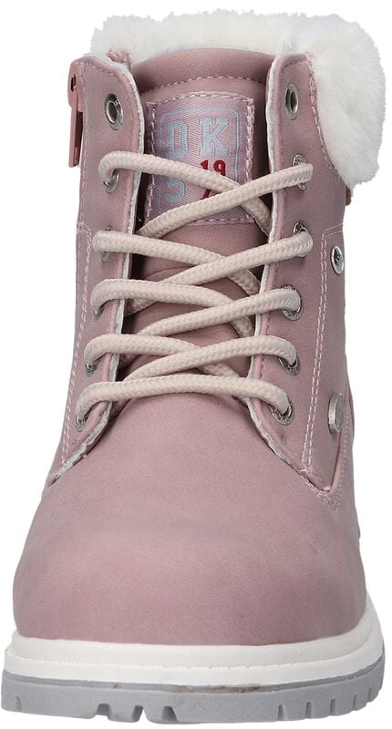 Gothicana By Emp "Lined Ankle Boots" Children's Boots Light Pink By Dockers By Gerli