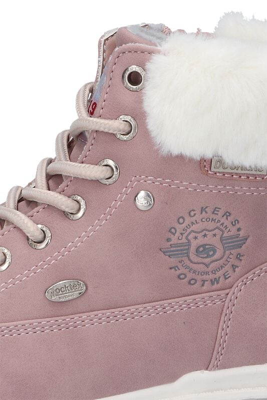 Gothicana By Emp "Lined Ankle Boots" Children's Boots Light Pink By Dockers By Gerli