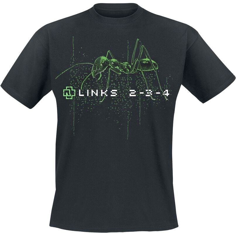 gothicana by emp "Links 2-3-4" T-Shirt black by Rammstein