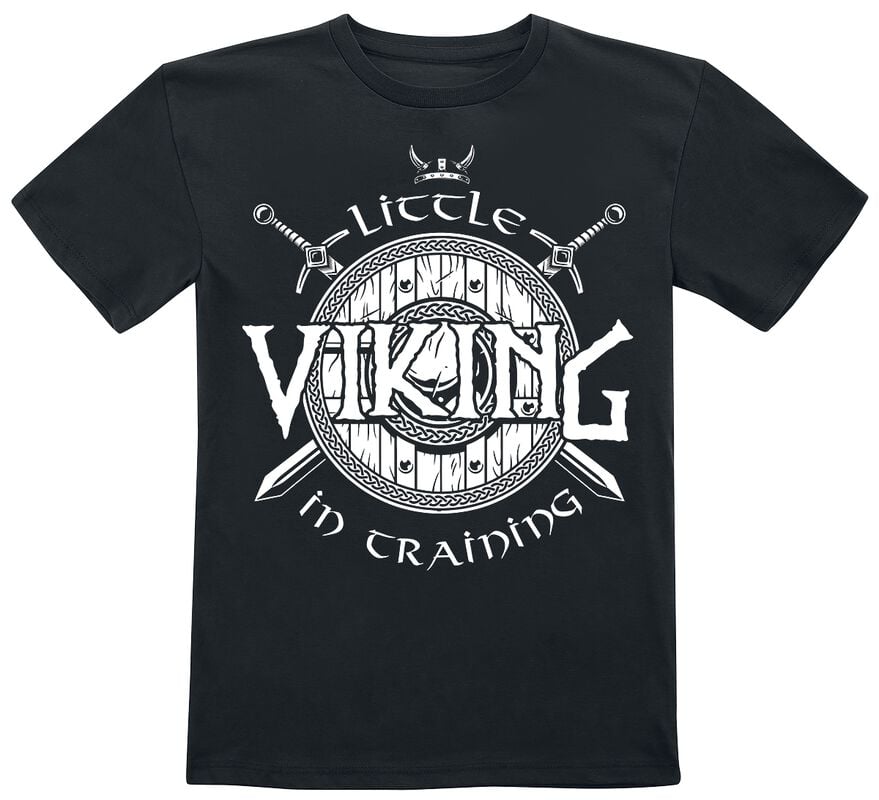 gothicana by emp "Little Viking In Training" T-Shirt black by Slogans