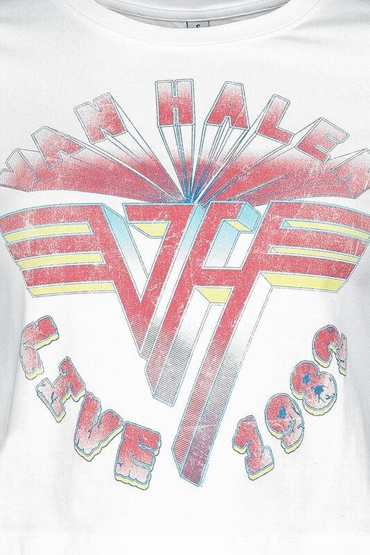 Gothicana By Emp "Live '82" T-Shirt White By Van Halen