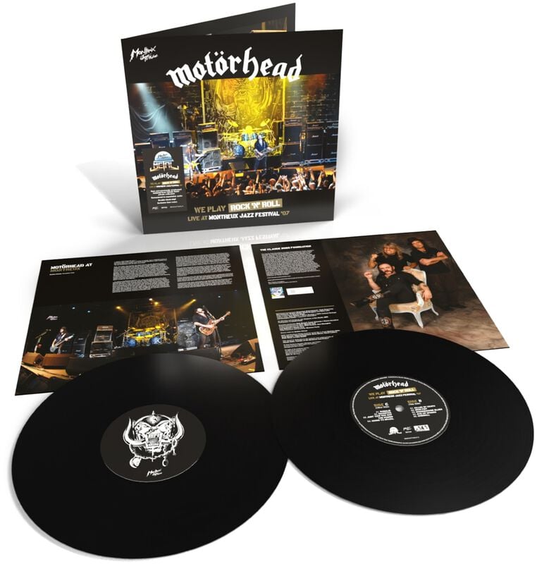 gothicana by emp "Live at Montreux Jazz Festival '07" LP by Motörhead