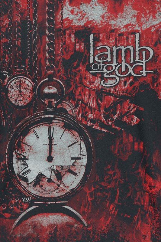 Gothicana By Emp "Live In Richmond" T-Shirt Black By Lamb Of God