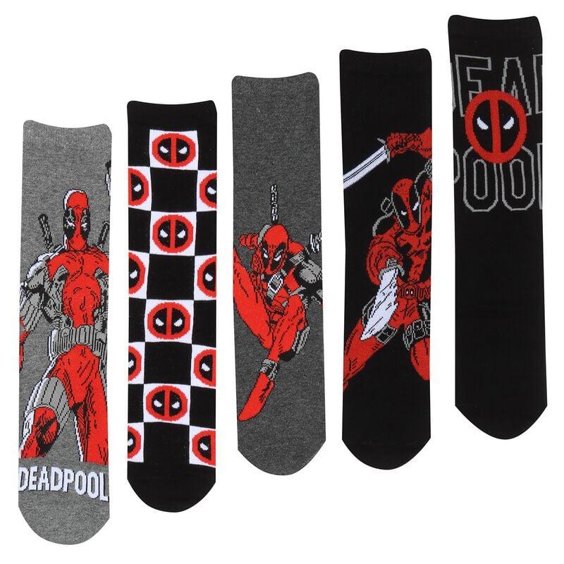 Gothicana By Emp "Logo And Pose" Socks Multicolour By Deadpool