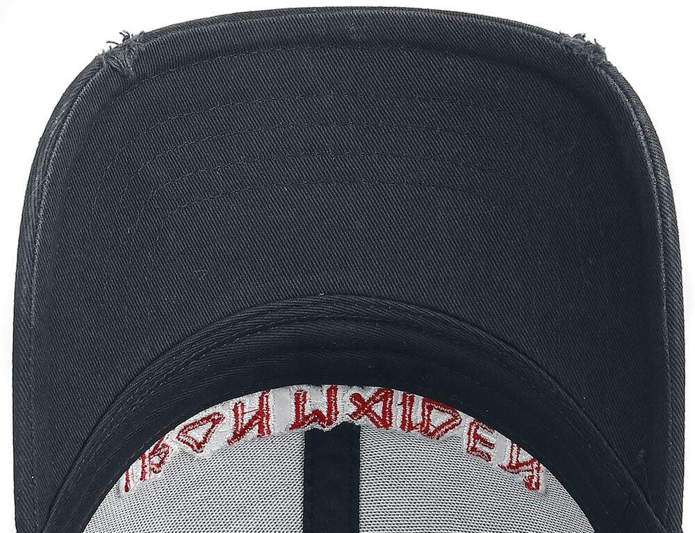 Gothicana By Emp "Logo - Baseball Cap" Cap Black By Iron Maiden