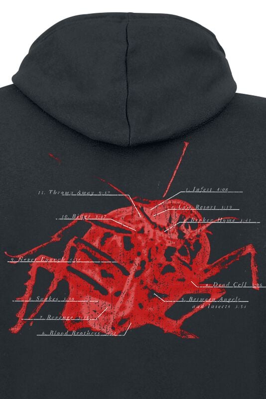 Gothicana By Emp "Logo Blur" Hoodie Black By Papa Roach
