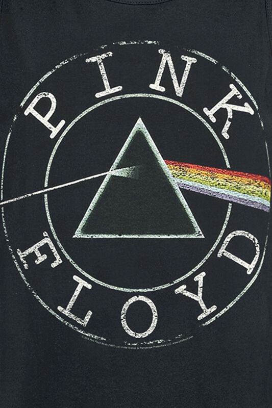 Gothicana By Emp "Logo Circle" Tanktop Black By Pink Floyd