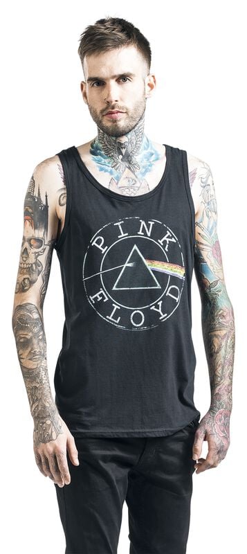 Gothicana By Emp "Logo Circle" Tanktop Black By Pink Floyd