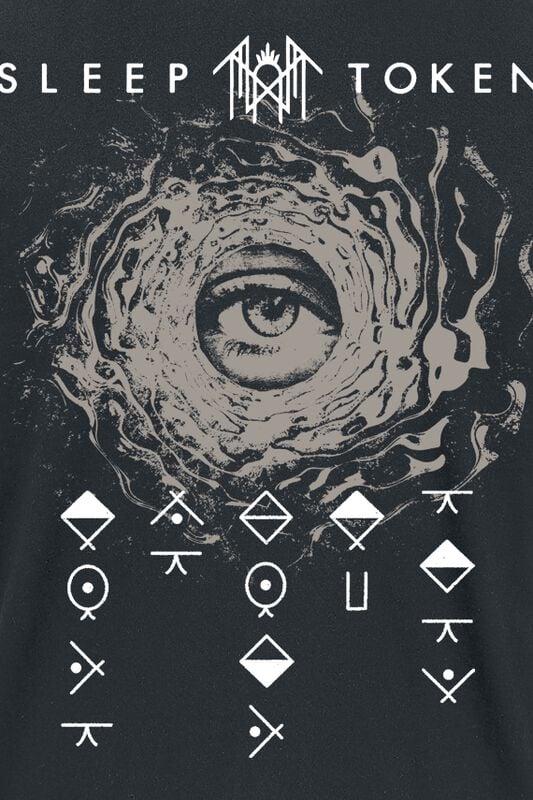 Gothicana By Emp "Logo Eye" T-Shirt Black By Sleep Token