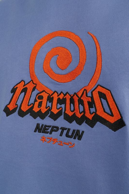 Gothicana By Emp "Logo - Oversized" Oversized T-shirt Blue By Naruto