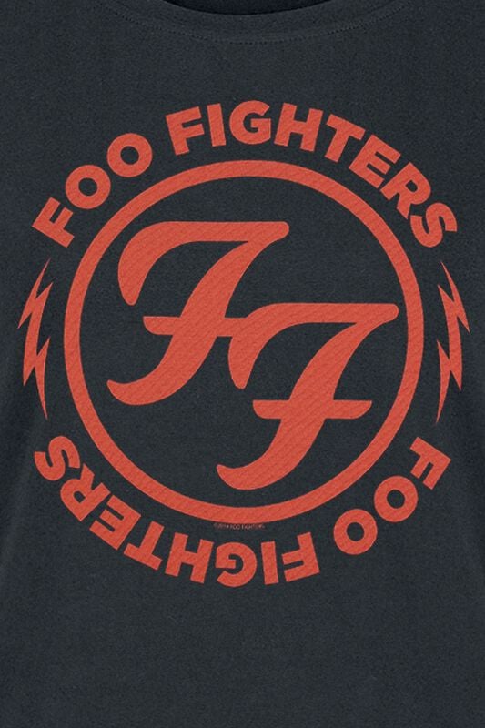 Gothicana By Emp "Logo Red Circle" T-Shirt Black By Foo Fighters