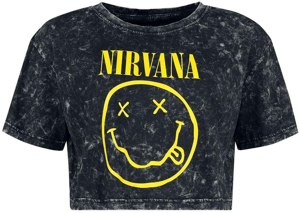 gothicana by emp "Logo" T-Shirt dark grey-black by Nirvana