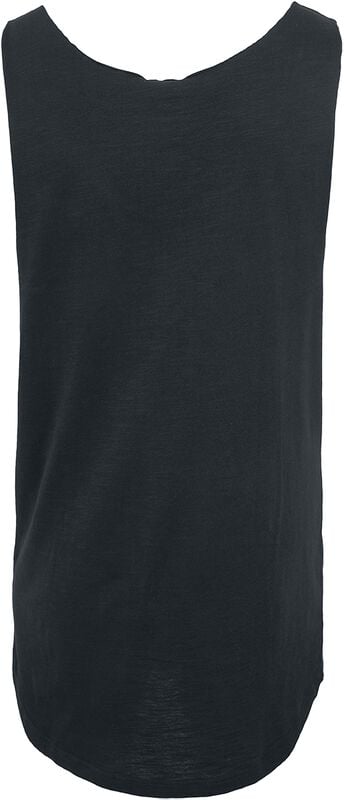 Gothicana By Emp "Long Shaped Open Edge Loose Tank" Tanktop Black By Urban Classics