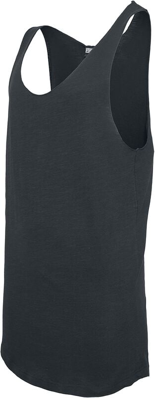 Gothicana By Emp "Long Shaped Open Edge Loose Tank" Tanktop Black By Urban Classics