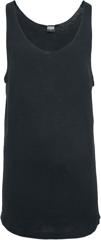 gothicana by emp "Long Shaped Open Edge Loose Tank" Tanktop black by Urban Classics