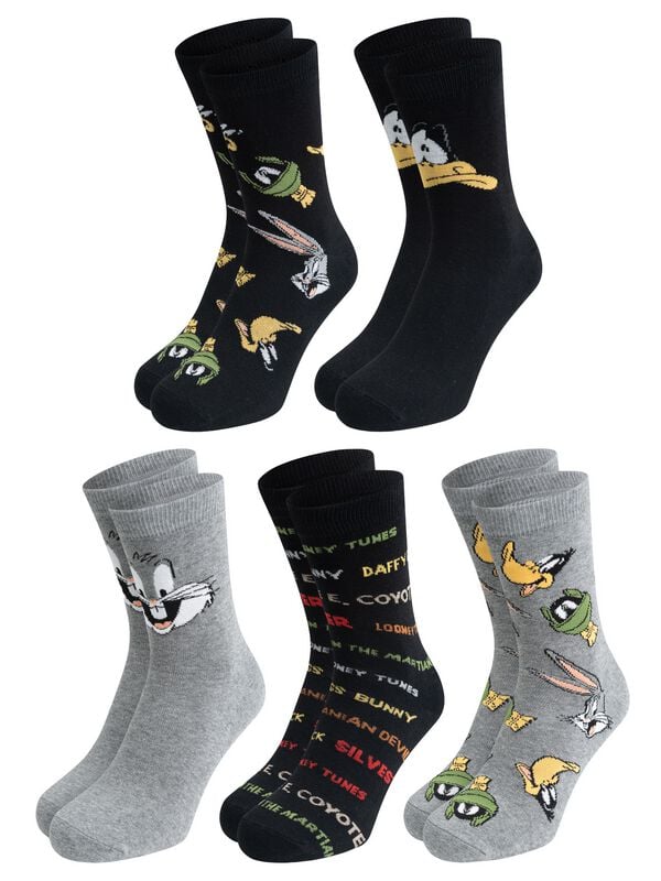 gothicana by emp "Looney Tunes - Socks (5-pack)" Socks multicolour by Looney Tunes