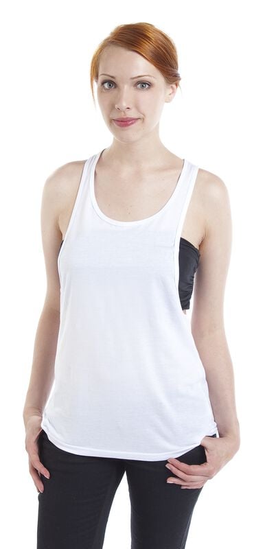 Gothicana By Emp "Loose Tank" Top White By Urban Classics