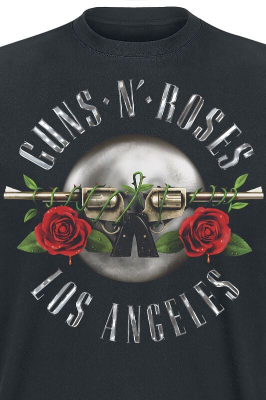 Gothicana By Emp "Los Angeles Seal" T-Shirt Black By Guns N' Roses