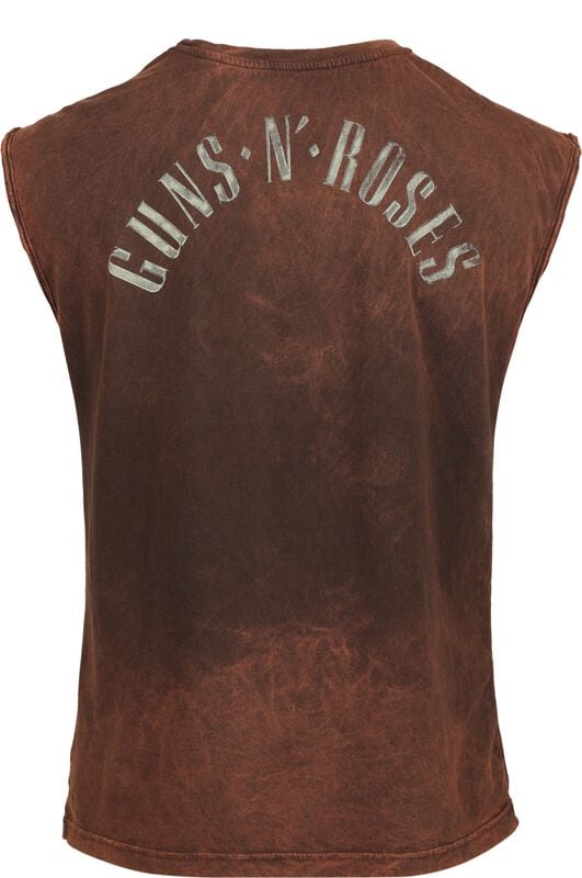 Gothicana By Emp "Los Angeles" Tanktop Rust By Guns N' Roses