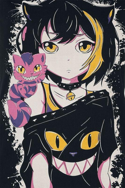 Gothicana By Emp "Lost Way T-Shirt" T-Shirt Black By Heartless