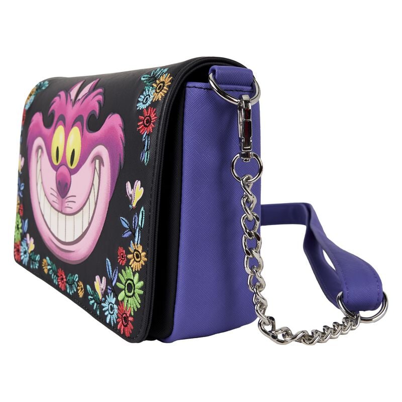Gothicana By Emp "Loungefly - Cheshire Cat" Shoulder Bag Multicolour By Alice In Wonderland