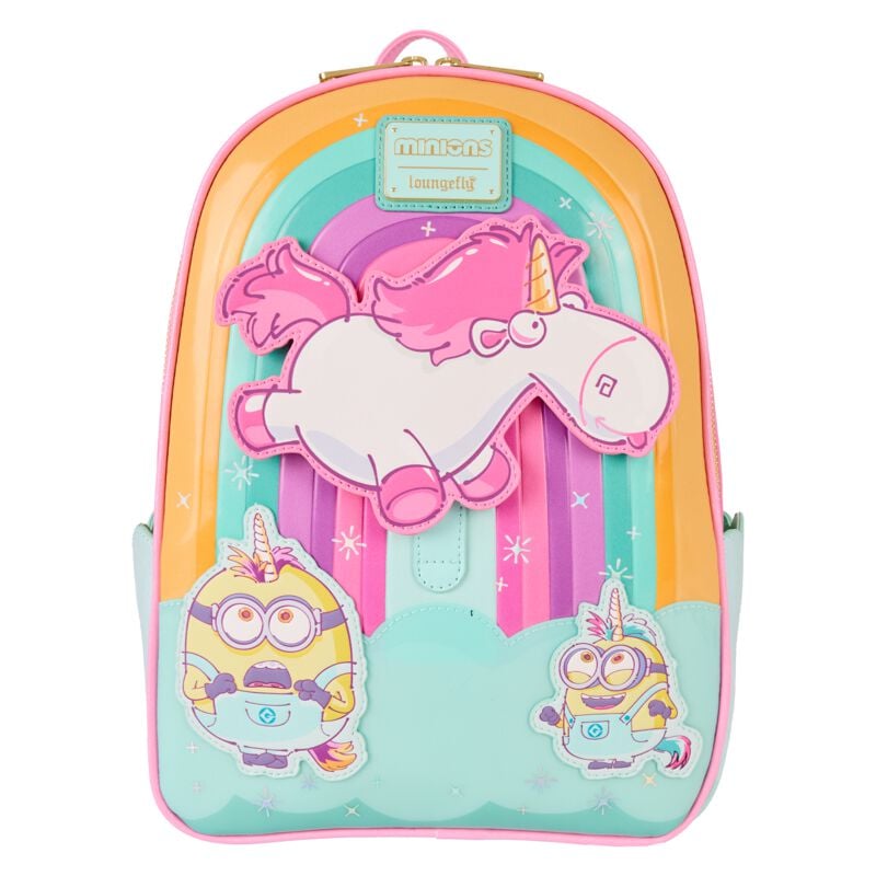 Gothicana By Emp "Loungefly - Fluffy Unicorn" Mini Backpacks Multicolour By Minions