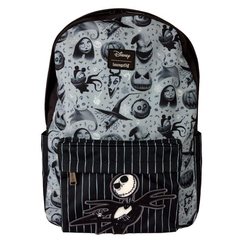 Gothicana By Emp "Loungefly - Jack" Backpack Black-grey-white By The Nightmare Before Christmas