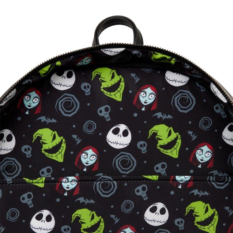 Gothicana By Emp "Loungefly - Jack" Backpack Black-white By The Nightmare Before Christmas