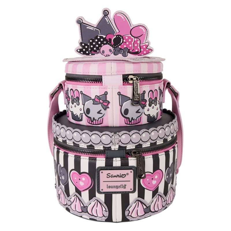 Gothicana By Emp "Loungefly - My Melody & Kuromi" Handbag Multicolour By Hello Kitty