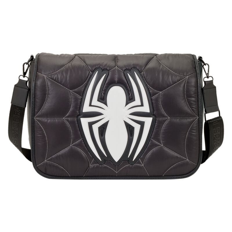 Gothicana By Emp "Loungefly - Spider-Man" Laptop Bag Black-white By Spider-Man