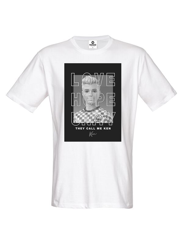 gothicana by emp "Love Hope Unity" T-Shirt white by Barbie
