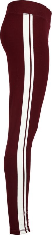 Gothicana By Emp "LOWSTOFT" Leggings Burgundy By Lonsdale London