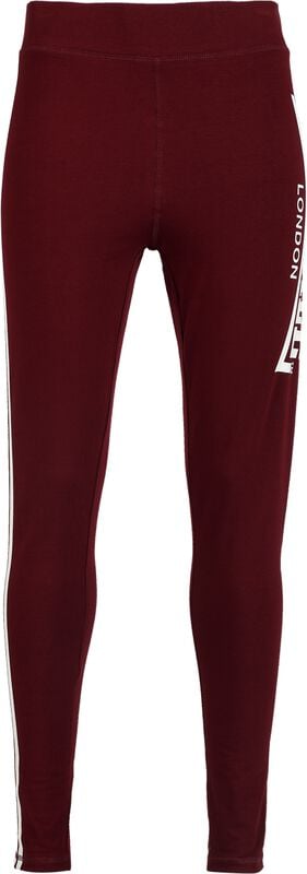 gothicana by emp "LOWSTOFT" Leggings burgundy by Lonsdale London