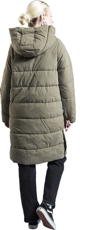 Gothicana By Emp "LS P JK CA44RLOTTA" Winter Coat Khaki By Hailys