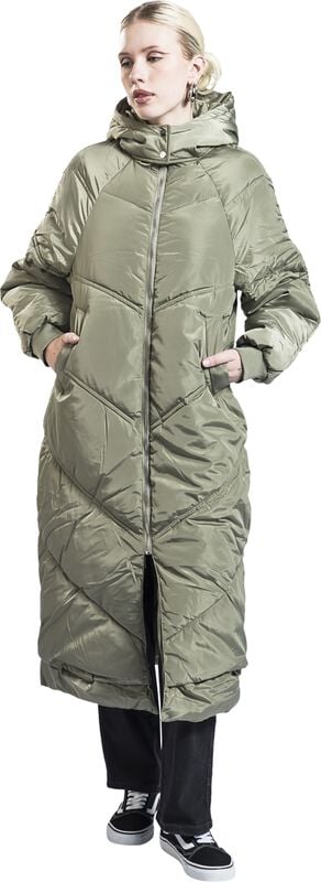 Gothicana By Emp "LS P JK NE44YLA" Winter Coat Khaki By Hailys