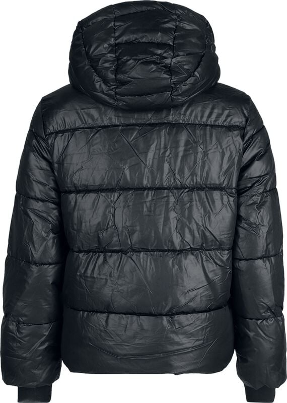 Gothicana By Emp "LS P JK VA44NESSA" Between-seasons Jacket Black By Hailys