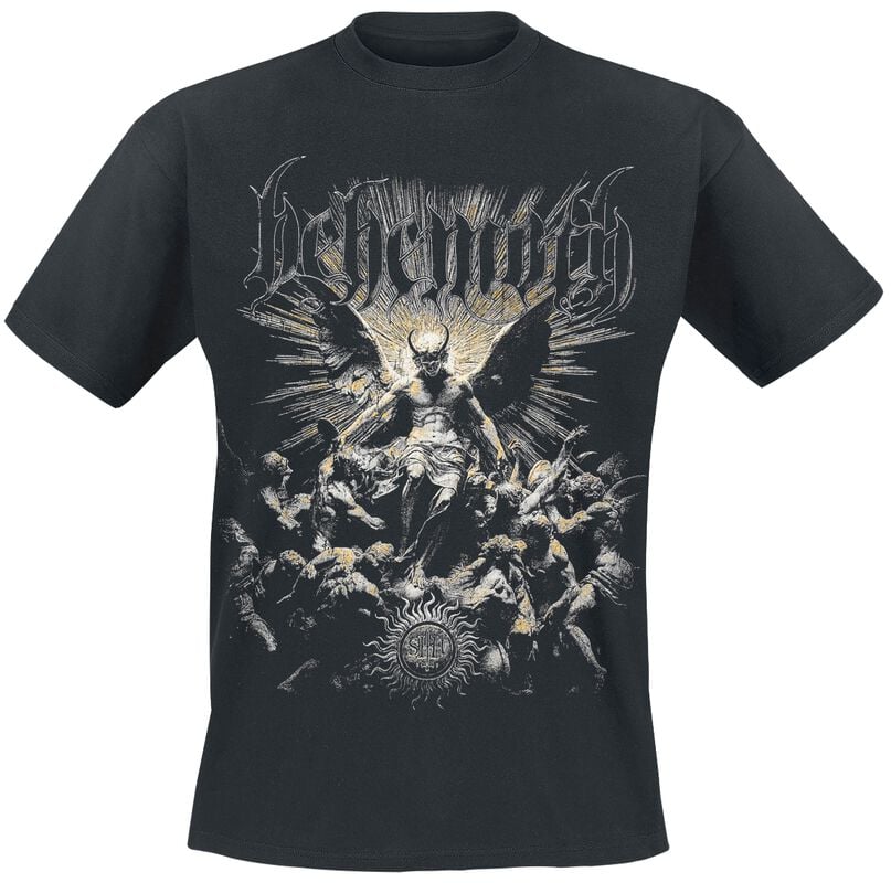 gothicana by emp "Lucaferon - The Unholy Trinity Tour 2025" T-Shirt black by Behemoth