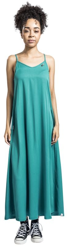 Gothicana By Emp "Ludvika" Midi Dress Green By Ragwear