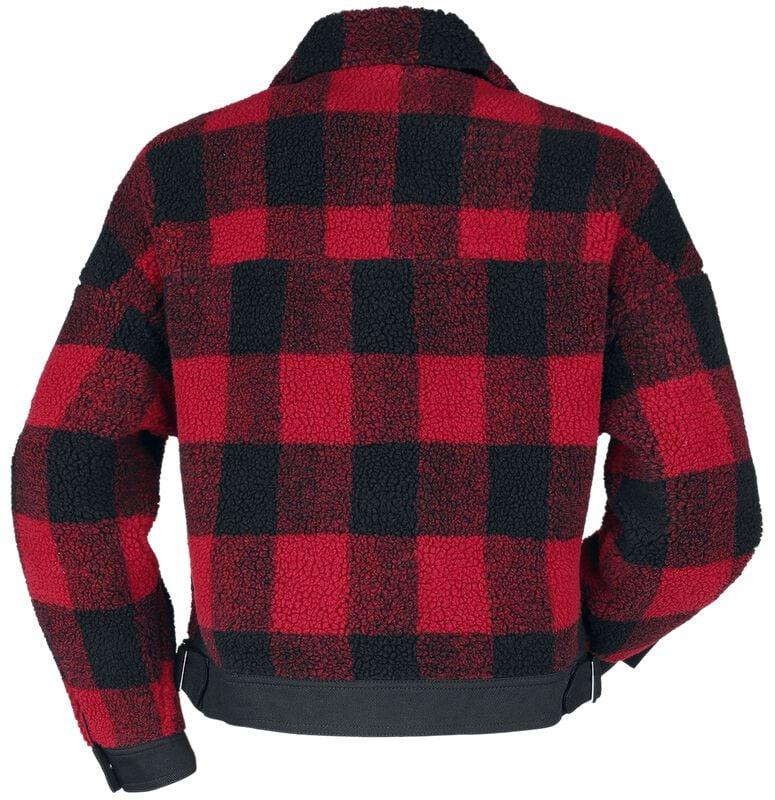 Gothicana By Emp "Lumber Jacket" Between-seasons Jacket Black By RED By EMP