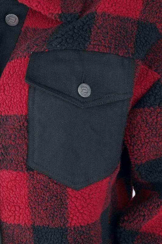 Gothicana By Emp "Lumber Jacket" Between-seasons Jacket Black By RED By EMP