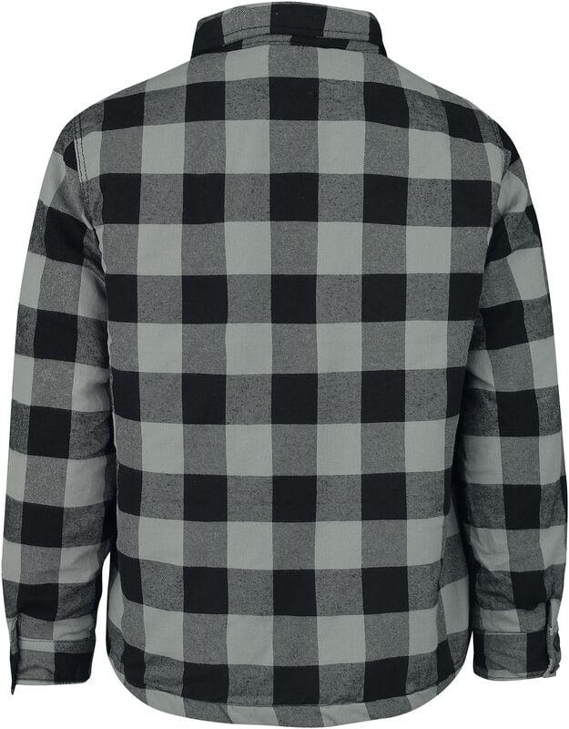 Gothicana By Emp "Lumberjacket" Between-seasons Jacket Black By Brandit