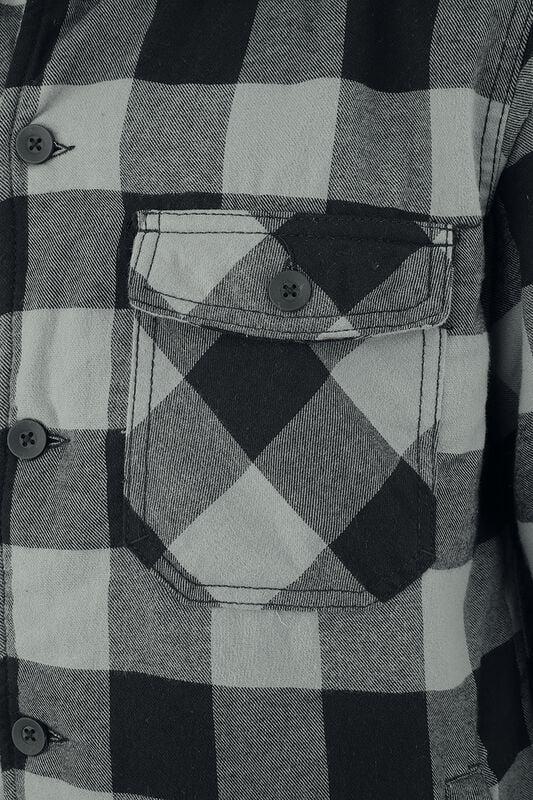 Gothicana By Emp "Lumberjacket" Between-seasons Jacket Black By Brandit