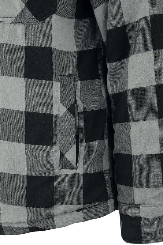 Gothicana By Emp "Lumberjacket" Between-seasons Jacket Black By Brandit