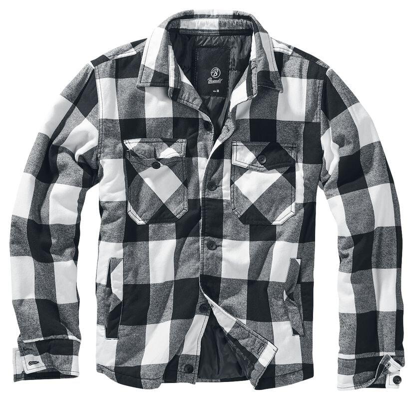 gothicana by emp "Lumberjacket" Between-seasons Jacket black-white by Brandit