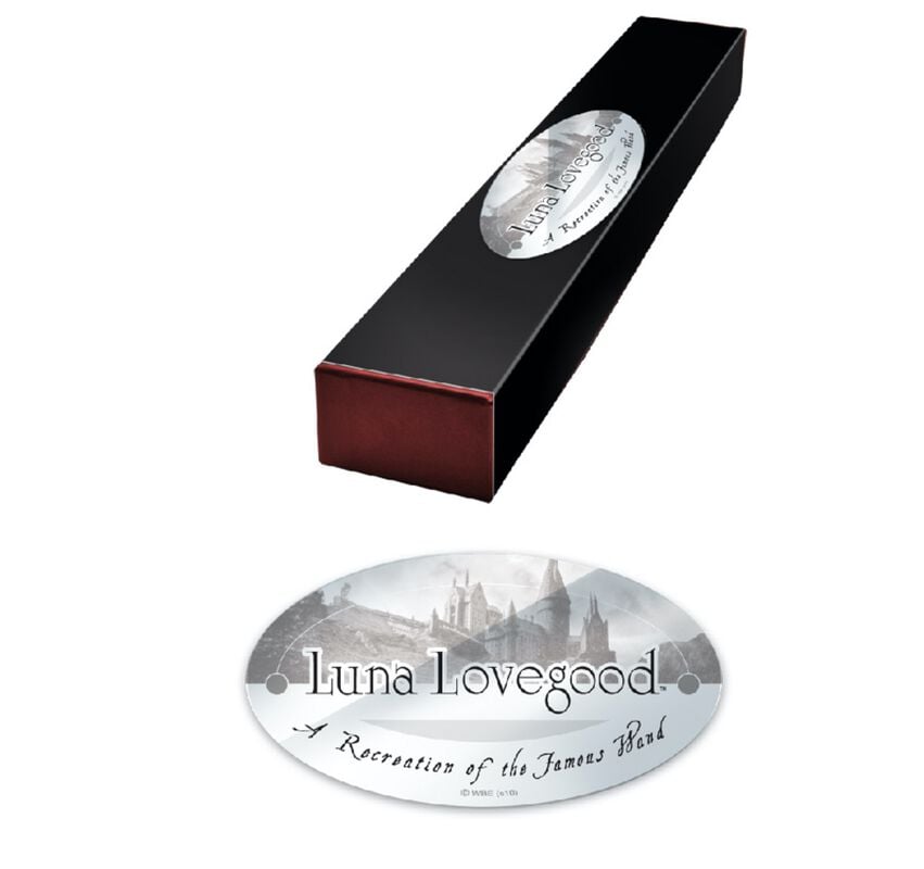 Gothicana By Emp "Luna Lovegood´s Magic Wand" Decoration Articles Brown By Harry Potter
