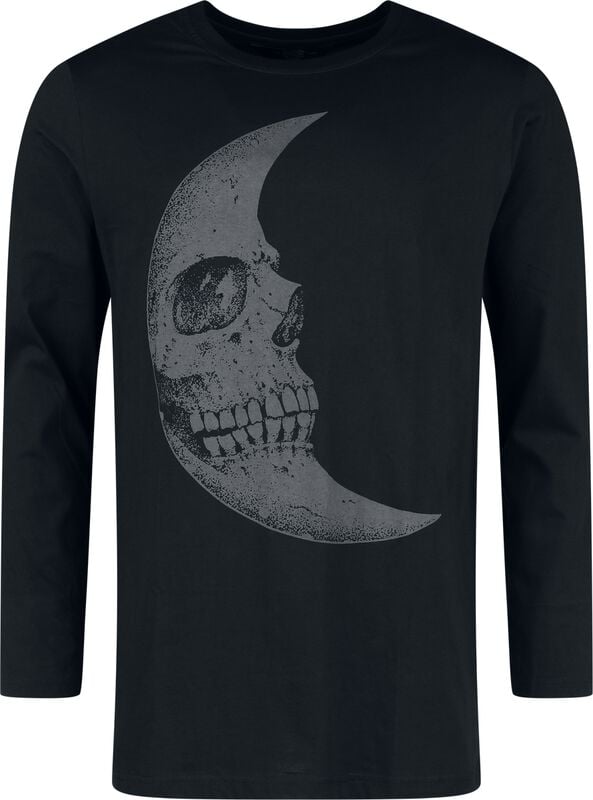 gothicana by emp "Lunar Crescent longsleeved Top" Long-sleeve Shirt black by KIHILIST by KILLSTAR