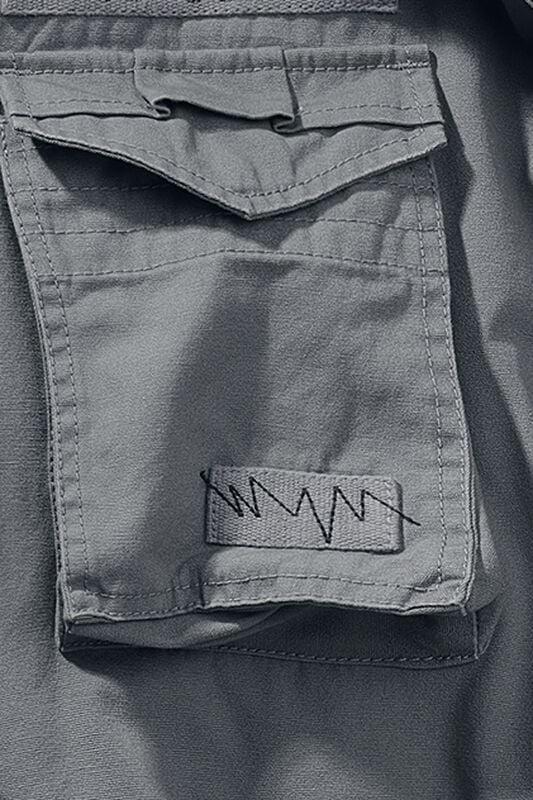 Gothicana By Emp "M65 Giant" Winter Jacket Charcoal By Brandit