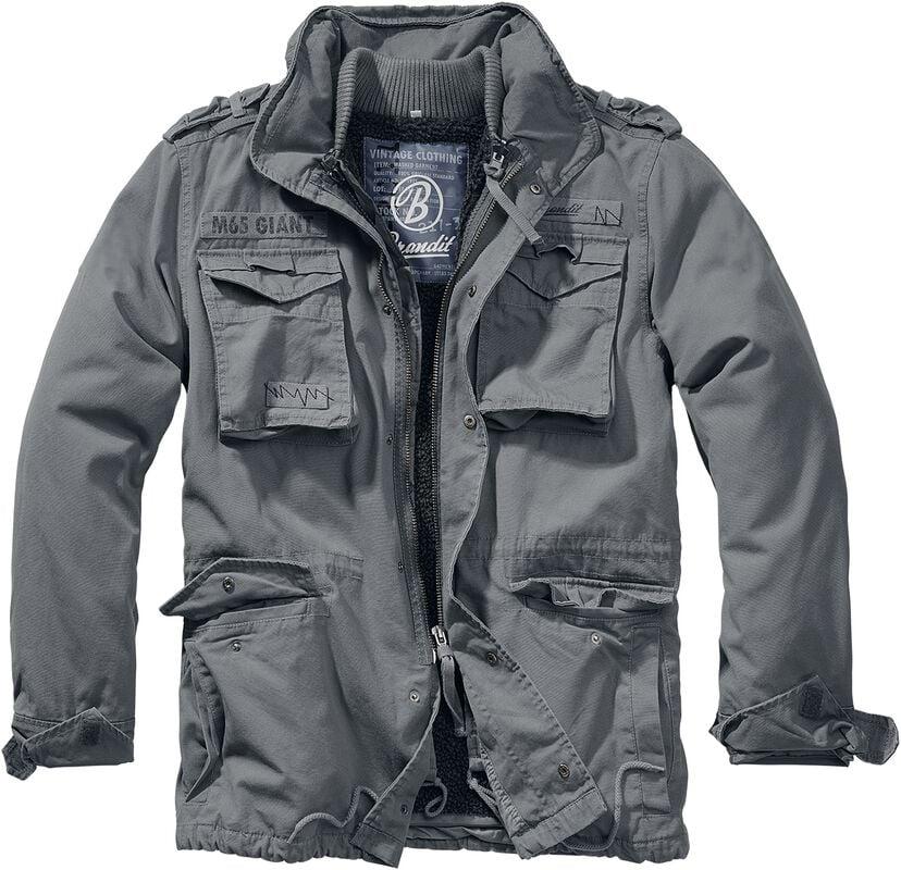 gothicana by emp "M65 Giant" Winter Jacket charcoal by Brandit