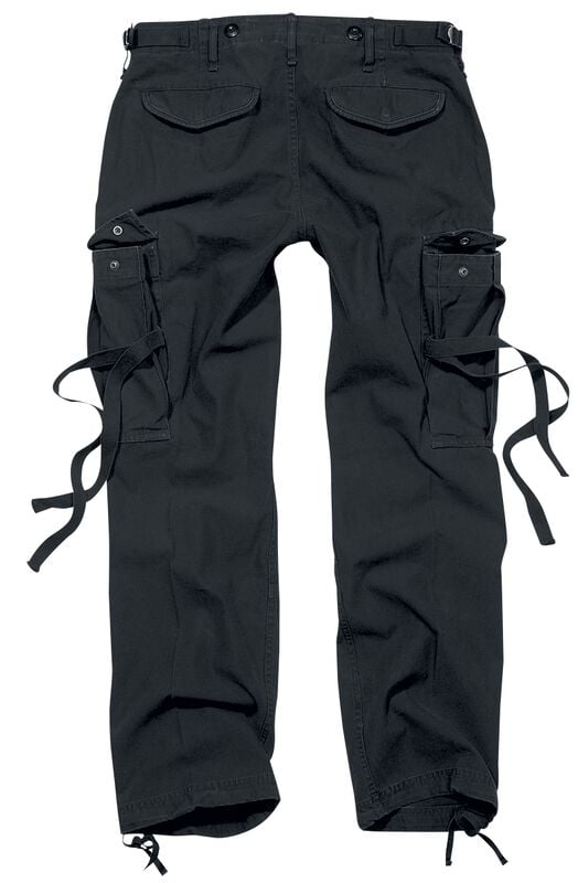 Gothicana By Emp "M65 Ladies Trousers" Cargo Trousers Black By Brandit